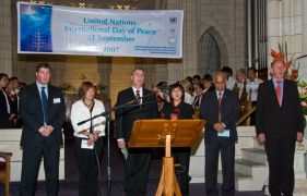 International Day of Peace, St Matthew-in-the-City